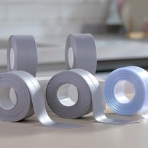 바치 물도깨비 리폼박사 방수테이프 세트, 화이트8개+투명2개