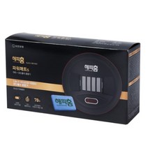 해피홈 블랙에디션 파워매트S 리필 78p + 코드형 훈증기 세트, 3개