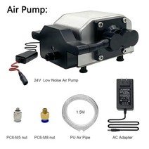 소형레이저각인기 불박기 열프레스기 레이저마킹기 이름새기기 laser tree 80w laser module air Assist laser head for laser 조각 절단, 공기 펌프, 24v