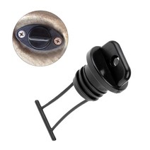 콤비보트 낚시배 2Pcs 유니버설 19MM 카약 딩기 카누 보트 선체 스레드 드레인 플러그 고무 낚시 뗏목 액세, 한개옵션0