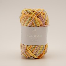 리코루미 프린트DK, 57.5m, 1.Pink-Yellow, 1개