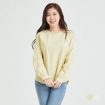 [클라비스] 면 R넥 스티치 블라우스 (2colors) CVBWB2302M