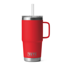 [ 예티 YETI ] 캠핑용 램블러 머그 텀블러 25온스 단품 칼라선택 YETI RAMBLER 25oz MUG, Charcoal