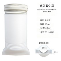 실외기없는 벽걸이에어컨 이동식에어컨 창문형 작은방 소형 원룸, 배기덕트직경16cm길이1.5m