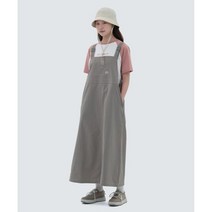스노우피크 어페럴 SNOWPEAK APPAREL 클랜드 우븐 오버롤 원피스 Light Khaki S24SWDOP11 S24SWDOP11LK 190453