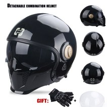 초경량 쇼웨이 헬멧 쇼에이 바이크 홍진 클래식 오토바이 오토바이 헬멧 풀 페이스 사무라이 콤비네이션 모, 12 12