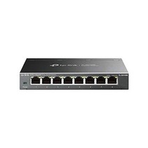 TPLink TLSG105 5포트 기가비트 관리되지 않는 이더넷 스위치 네트워크 허브 이더넷 스플리터 플러그 앤 플레이 팬리스 메탈 디자인 차폐 포트 트래픽 최적화 제한된 수명 보, 8 포트 | 향상된 기능