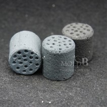 몰드비 연탄 3D 소 실리콘 수제 몰드, 단품