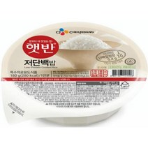 CJ 햇반 즉석밥 저단백밥 180g, 5개