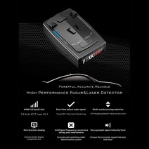 RAD2000 자동차 레이더 감지기 음성 경고 속도 제어 차량 시스템 액세서리, 한개옵션0, 1개
