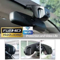 후방카메라 4K HD 2160P 1080P 루프 녹음 앱 숨겨진 자동차 Dvr 대시 캠 WiFi 전면 후면 카메라 제어 운전 과정 기록, 16G