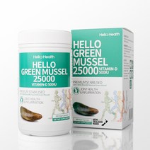 헬로헬스 초록입홍합 파우더 캡슐 25000 - 300캡슐