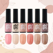 뽀뽀젤 젤네일 컬러 5ml F/W 반시럽컬러 6종 가을네일 겨울네일 시럽젤 셀프네일 가성비젤, 뽀뽀젤 024 밀크브라운