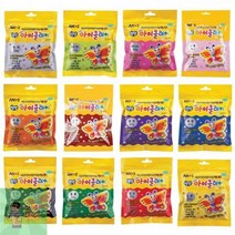 아모스 아이클레이 50g 파우치 클레이 어린이집 유치원 학교 찰흙놀이, 초록