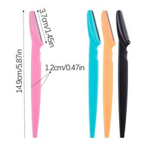 트리머 눈썹 블레이드 면도기 제모 커터 페이스 안전, 트리머랜덤GD12219