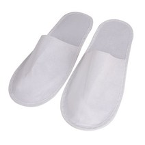 패브릭 호텔용 일회용실내화(앞막힘 100개), 화이트