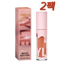 KYLIE COSMETICS 카일리 코스메틱 하이 글로스 립 글로즈 (Snatched) 2팩, 1개, Snatched
