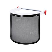 오토스 보안면 F-63N (철망렌즈) 1개 헬멧부착형 안면보호구 보호면 국산