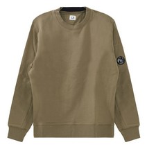 C.P 컴퍼니 명품CP컴퍼니23SS 14CMSS022A 005086W 339 렌즈 다이애그널 맨투맨 리드 그레이