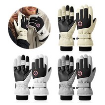 이중방수 스키장갑/ 도돔한 패딩장갑/ 스포츠 글러브, ONC 핑크L