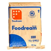 대한제당 푸드림 백설탕 하얀설탕 15kg, 1개