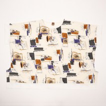 [buho 부호] 체형 커버 매쉬 여성 블라우스 BKMLTS59