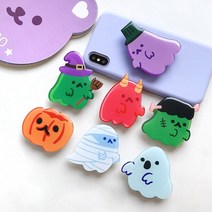 3M 거치대 할로윈 에폭시그립톡 톡홀더 이지그립 악세사리 스마트폰 스마트톡 유령 아크릴톡 그립팝, 조수