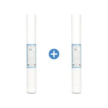 미제 에버퓨어 E-20 전처리필터 2개 20인치 하우징용, 선택01_필터 1+1=2개