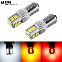 루프탑텐트 하드탑 IJDM Canbus 오류 없는 자동차 후진등 또는 주차등 번호판 조명 흰색 빨간색 노란색 BA9S BAX9S H21W BAY9s, WHITE, BAX9S 150-degree