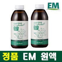 정품 에버미라클 EM 원액 500ml, 2개