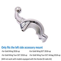 카플레이모니터 카플 네비 2018-2021 GL1800 오토바이 gps폰 홀더 무선 충전 네비게이션 브래킷 퍼치 마운, 02 B