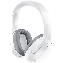 일본배송 Razer Opus X - Mercury White 무선 게이밍 헤드셋 액티브 노이즈 캔슬링 탑재 (ANC) 60ms 낮은, 단일옵션