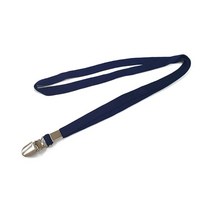 사원증케이스 신분증 학생증 명찰 목걸이줄, 사원증목걸이줄 멜빵형 (네이비)