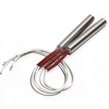 제이즈워밍용품 카트리지 히터 10mm x 225mm-255mm 700W-800W 가열 요소 단일 종단 AC110V/220V/380V 스테인레스 스틸 2 개/몫, [01] 110V, [05] 800W 10x255mm