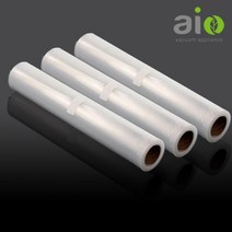 [AIO] aio 진공포장비닐 7겹공압출필름 전세계 진공포장기 사용가능, 진공포장비닐선택:중형롤 3롤