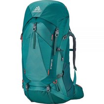 그레고리 여성용 앰버 65팩 백패킹 하이킹 등산 백팩 배낭 가방, Plus Size, Dark Teal