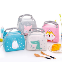 sh스타일)보냉가방 애니멀 도시락 보냉가방 보냉백, 고양이