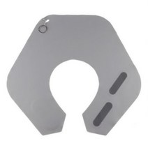 뷰티다모아 실리콘 넥셔터 커버 고리형 바버샵 헤어샵 방수 커트보, 민트(고리형)