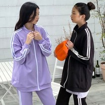 제니키즈 JN 트랙 져지 상하 봄 가을 여아 주니어 기능성 츄리닝 세트복