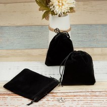 복주머니파우치 복조리 무지 파우치 더스트백 20X25cm 벨벳 생리대 파우치
