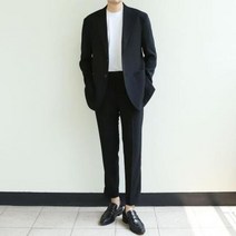 바보사랑 남자 봄여름 하객룩 소개팅 수트 팬츠.옷자락(무료배송)