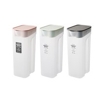 락앤락 한손에 착 물병 1.4L 2.1L 모음- 냉장고물통 2리터 대용량 투명타파플라스틱통 가정용.업소.카페용추천, 그레이