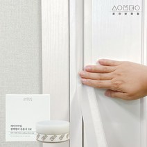 세이브타임 철벽방어 문풍지 5미터 5개 사계절 문틈 테이프 창문 틈새 막이 실리콘 문풍지