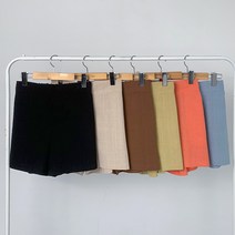 (당일발송) 원앤온리 뒷밴딩 린넨 반바지(6color)