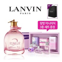 [랑방] 루머2 로즈 EDP 30ml + 미니어처3종세트 + 쇼핑백, 상세 설명 참조, 선택1:본품30ml+미니3종세트+쇼핑백