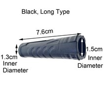 스쿠버다이빙 장비 다이버 1pcsScuba 다이빙 압력 조절기 호스 보호기 커버 슬리브 교체, 03 Long tube black 1PC