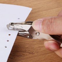 핸디 종이 1공펀치 3MM 6MM 사무용품 타공 구멍뚫기