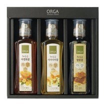 ORGA 답례 감사 명절 선물세트 꿀 1호 야생화 아카시아 밤꽃꿀 1box 회사 교회 친정 처가 시댁 큰댁, 19개