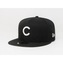 Era 59Fifty Men Cap MLB Basic Chicago Cubs 블랙 핏 사이즈 모자 5950