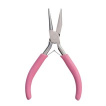 스냅링 플라이어5인치 원형 오목한 펜치 와이어 루핑 미니 정밀 벤딩 DIY 쥬얼리 만들기 취미, 한개옵션0